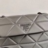 Prada Spectrum Large Bag In Grey Nappa Leather 900