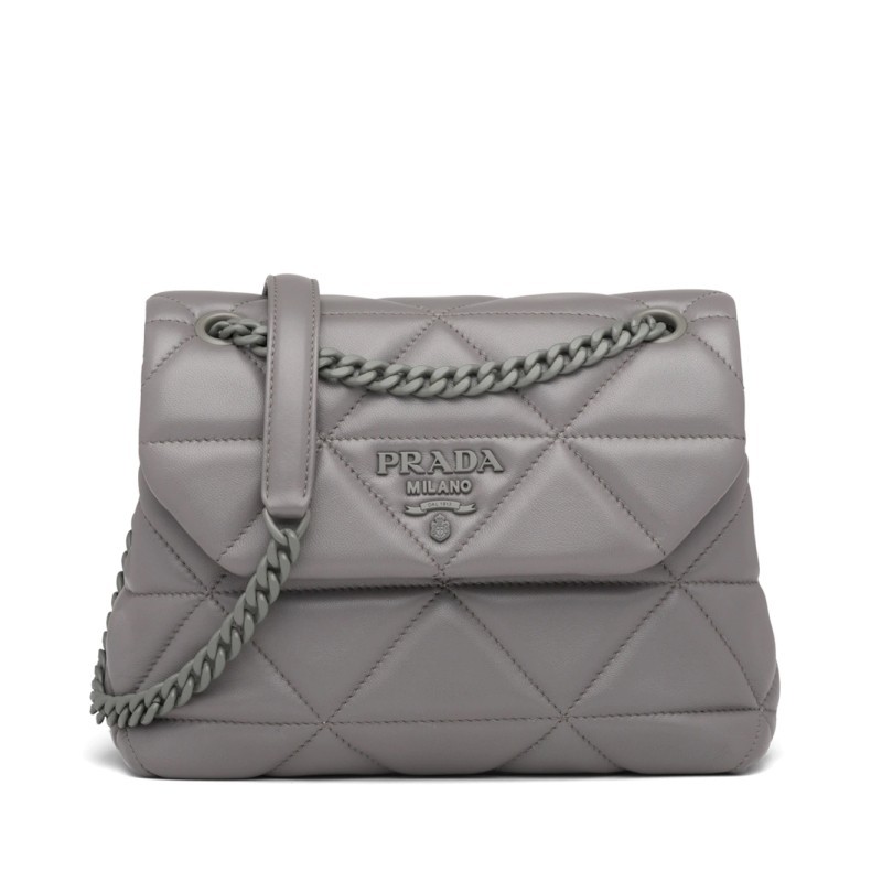 Prada Spectrum Small Bag In Grey Nappa Leather 047