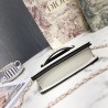 Dior Mini J'Adior Bag In White Ultra Matte Calfskin 997
