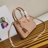 Prada Mini Galleria Bag In Powder Pink Saffiano Leather 971