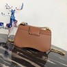 Prada Sidonie Shoulder Bag In Brown Calfskin 999