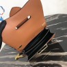 Prada Sidonie Shoulder Bag In Brown Calfskin 999