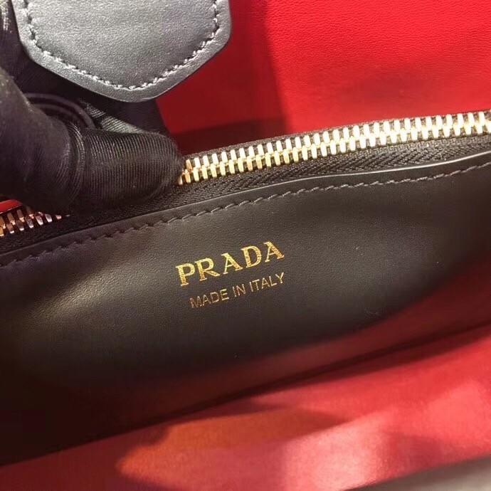 Prada Matinee Small Bag In Black Saffiano Leather 570