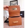 Prada Cahier Shoulder Bag In Brown/Black Leather 866