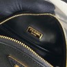 Prada Odette Backpack In Black Saffiano Leather  208