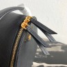 Prada Odette Backpack In Black Saffiano Leather  208
