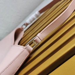 Prada Cleo Shoulder Small Bag In Pink Brushed Leather 821
