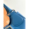 Prada Moon Bag in Blue Padded Nappa Leather 110