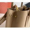 Prada Double Mini Bag In Beige Saffiano Leather 933