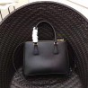 Prada Small Galleria Bag In Black Saffiano Leather 368