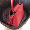 Prada Matinee Mini Bag In Red Saffiano Leather 316