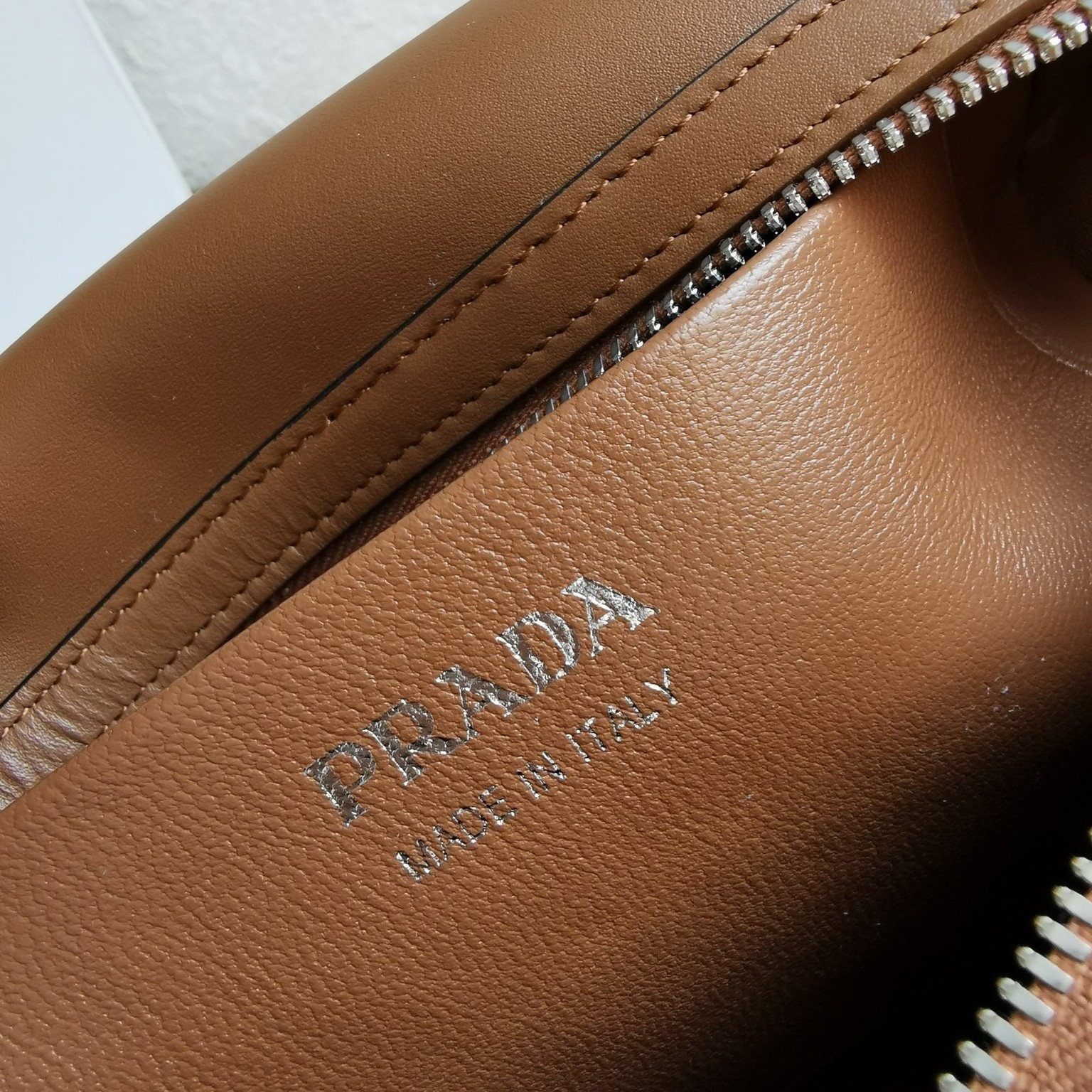 Prada Supernova Medium Handbag In Brown Leather 354
