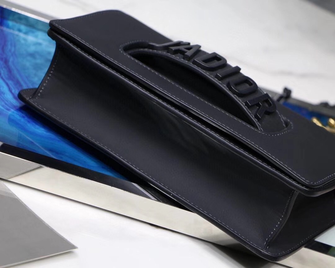 Dior J'Adior Flap Bag In Black Ultra Matte Calfskin 473