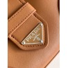 Prada Moon Bag in Caramel Padded Nappa Leather 030