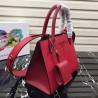 Prada Monochrome Bag In Red Saffiano Leather 879