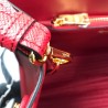 Prada Monochrome Bag In Red Saffiano Leather 879