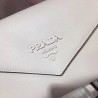 Prada Monochrome Top Handle Bag In White Saffiano Leather 892