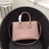 Prada Medium Galleria Bag In Pink Saffiano Leather 907