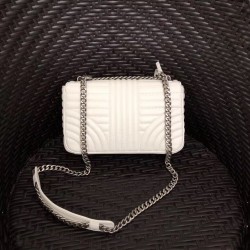 Prada Medium Diagramme Flap Bag In Ivory Calfskin 493