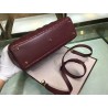 Dior Large Lady Dior Bag In Bordeaux Cannage Lambskin 476