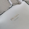 Prada Supernova Small Handbag In White Leather 961