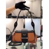 Prada Sidonie Shoulder Bag In Brown/Black Leather 983