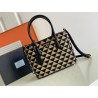 Prada Galleria Small Bag In Jacquard Fabric 493