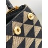 Prada Galleria Small Bag In Jacquard Fabric 493