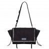 Prada Etiquette Bag In Nylon With Metal Stud Trim 514