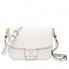 Prada Embleme Bag In White Saffiano Leather  528