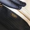 Prada Embleme Bag In White Saffiano Leather  528