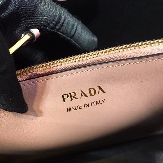 Prada Matinee Small Bag In Powder Saffiano Leather 595