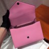 Prada Monochrome Top Handle Bag In Pink Saffiano Leather 127