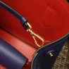 Prada Blue Saffiano Double Medium Bag 511