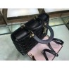 Dior Large Lady Dior Bag In Black Cannage Lambskin 358