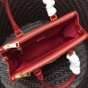Prada Small Galleria Bag In Red Saffiano Leather 379