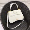 Prada White Large Sidonie Saffiano Leather Bag 391