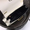 Prada White Large Sidonie Saffiano Leather Bag 391