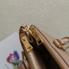 Prada Small Galleria Bag In Beige Saffiano Leather 714