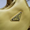 Prada Small Top-handle Bag in Yellow Nappa Leather 828