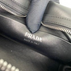 Prada Supernova Medium Handbag In Black Leather 509