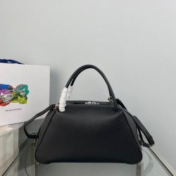 Prada Supernova Medium Handbag In Black Leather 509