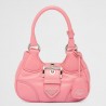 Prada Moon Bag in Pink Padded Nappa Leather 917