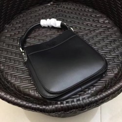 Prada Small Margit Bag In Black Calfskin 633