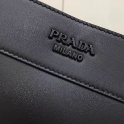 Prada Small Margit Bag In Black Calfskin 633