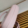 Prada Cleo Shoulder Large Bag In Pink Brushed Leather 983