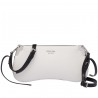 Prada White Sidonie Leather Shoulder Bag 883