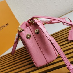 Prada Mini Galleria Bag In Pink Saffiano Leather 399