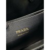 Prada Small Handbag in Black Leather with Belt 131