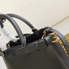 Prada Small Handbag in Black Leather with Belt 131